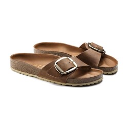 1006525 Birkenstock Madrid Big Buckle Kadın Günlük Terlik - Thumbnail