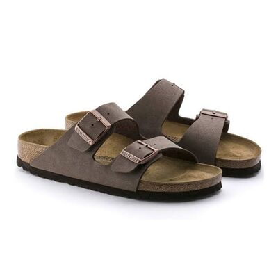 Birkenstock 151183 Arizona Nubuk Erkek Günlük Terlik - 5