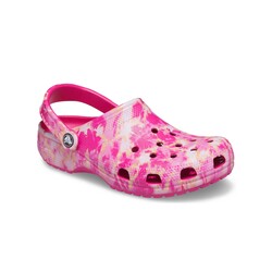 Crocs 207326-6X0 Bleach Dye Clog Kadın Terlik - Thumbnail