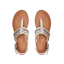 Tommy Hilfiger FW07924-AEF Kadın Günlük Sandalet - 4