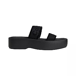 Calvin Klein HW02878-0GJ Flatform Webbing Kadın Günlük Terlik