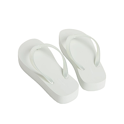 Calvin Klein HW03120-CHE Flatform Flipflop Kadın Terlik - 3