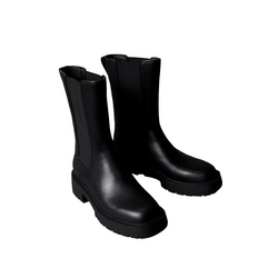 Calvin Klein YW01909-BEH Kadın Günlük Çizme - Thumbnail